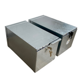 Acculaadbox 1 - Bescherm- en oplaadbox (DIN-genormeerd slot met 230V)